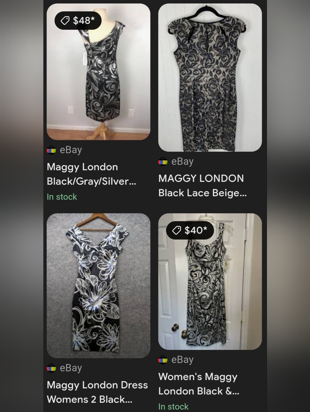 MAGGY LONDON DRESS - Picture 14 of 16